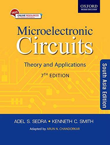 Microelectronic Circuits Theory And Application 7Th Edn Adel S