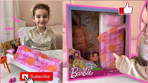 Barbie Bebek Ve Oda Oyun Set Kutu A Ilimi Yatak Odasi Barbie