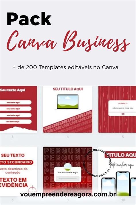 Pack Canva 3000 Templates Editáveis no Canva um Mega Pack