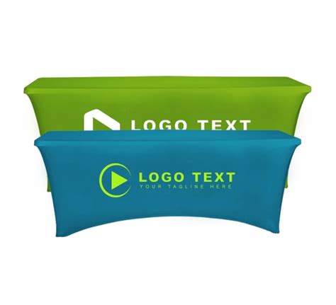 Cheap Custom Stretch Table Covers with Logos | BestofSigns.com