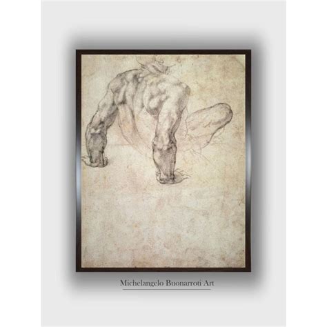 Buy The Art House W 63R Study Of A Male Nude Leaning Back On His Hands