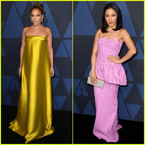 Jennifer Lopez & Constance Wu Go Glam for Governors Awards 2019 | 2019 Governors Awards ...