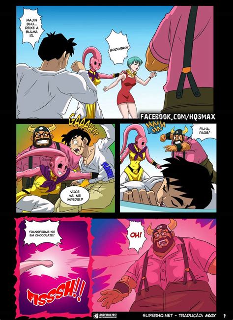 Dragon Ball as vítimas do Majin Buu HQ Hentai