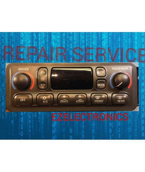 2000 To 2005 Park Avenue Buick Lesabre Ac Heater Climate Control Repair Service Ebay