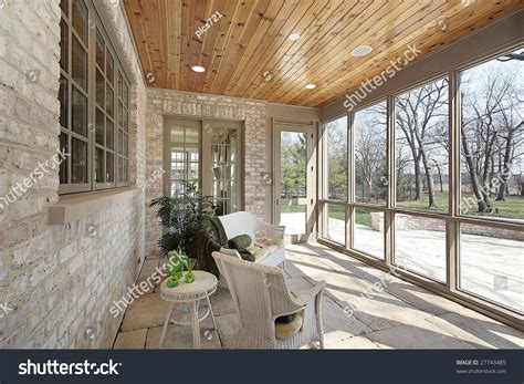 screened porch stock photo  shutterstock