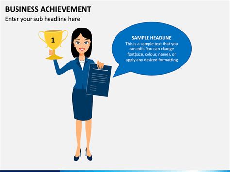 Business Achievement PowerPoint and Google Slides Template - PPT Slides