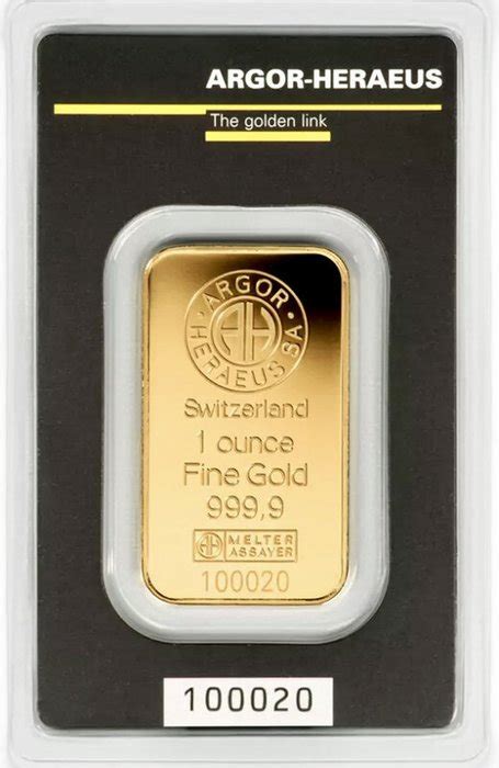 Troy Ounce Gold Heraeus Sealed With Catawiki