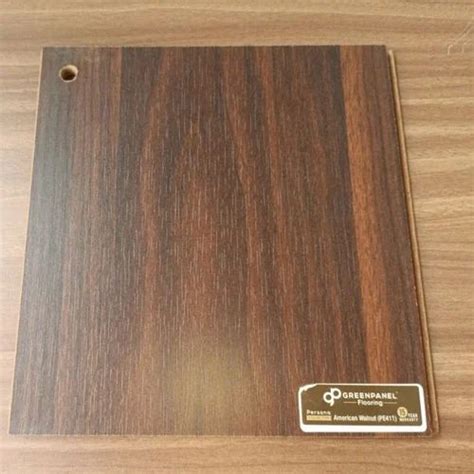 Brown American Walnut Pe Green Panel Flooring Surface Finish