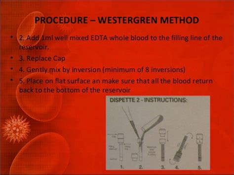 😀 Esr test method. Westergren method. 2019-02-25