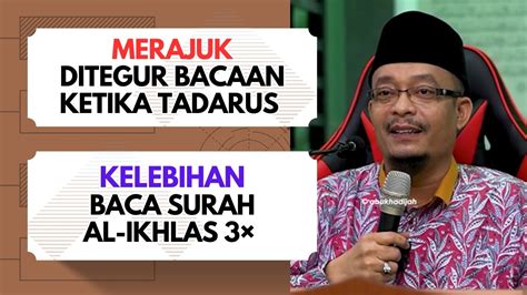 Banyak Alasan Bila Diajak Baca Al Quran Ustaz Dato Kazim Elias