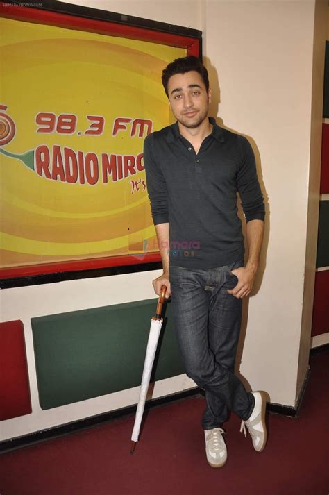 Imran Khan At Radio Mirchi Studio To Promote Their Film Katti Batti On