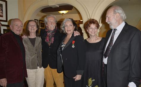 Photo G Rard Lartigau Jean Rochefort Avec Sa Femme Fran Oise Vidal