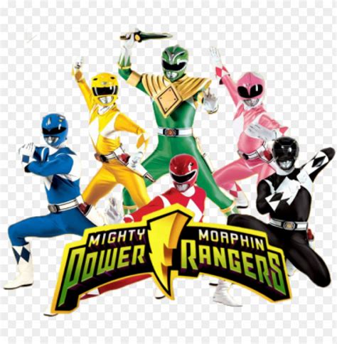 Mighty Morphin Power Rangers Logo Vector