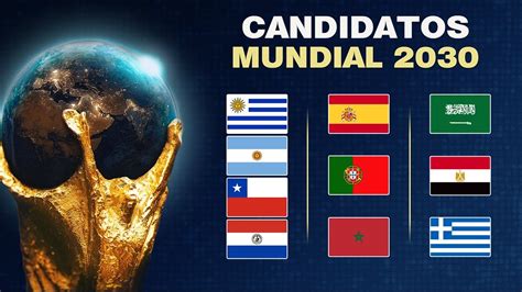 Dónde se jugará el MUNDIAL 2030 YouTube