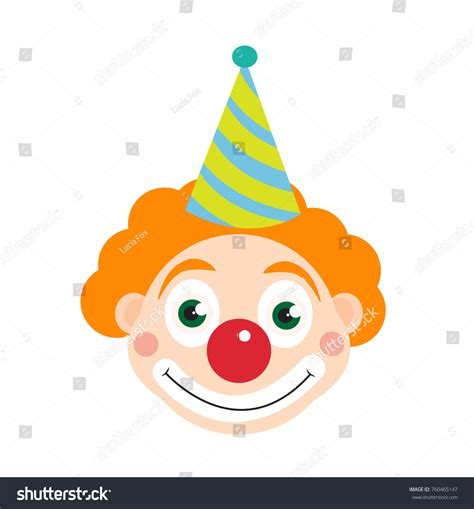 Clown Icon Flat Style Isolated On Stock Vector Royalty Free 760465147 Shutterstock