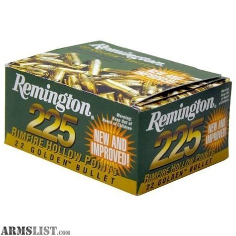 For Sale 675 Remington Golden Bullets 22lr Bucket