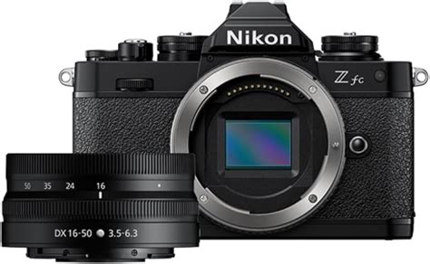 Amazon Nikon Z Fc Dx Format Mirrorless Camera Body Black W