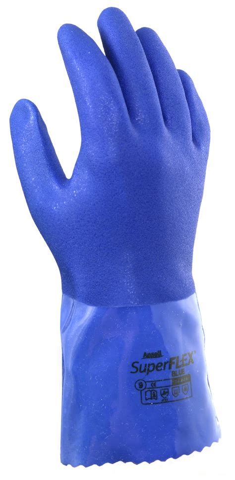 ALPHATEC 04-644 BLUE PVC GAUNTLET - Windsor Textiles Limited