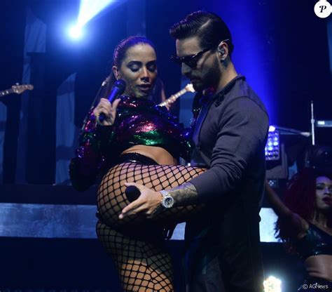 Anitta sensualizou Maluma em show no Espaço Américas em São Paulo