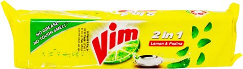 vim dishwash bar lemon pudina   gm vim anti smell bar