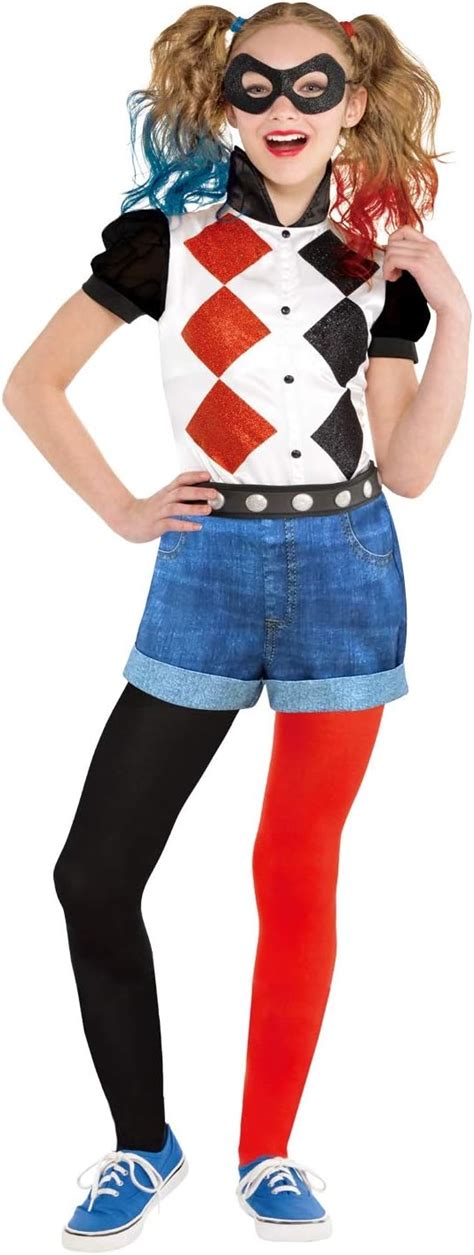 Amscan Girls Classic Warner Bros Harley Quinn Child Kids Fancy Dress