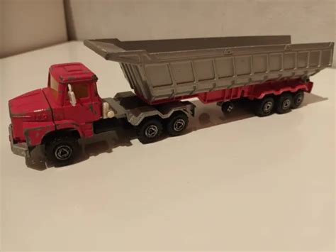 MAJORETTE CAMION SCANIA Et Sa REMORQUE BENNE EUR 5 00 PicClick IT