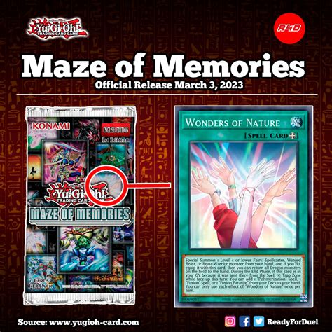 ReadyForDuel on Twitter Maze of Memories Leaks 遊戯王 OCG TCG YGO