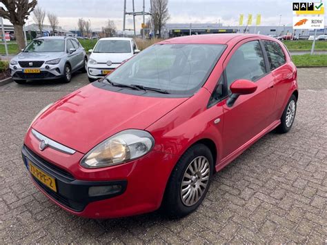 Fiat Punto Evo Occasion Hatchback Rood In Veenendaal Voor