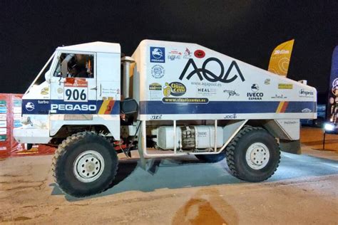 Dakar 2023 El español que restauró un mítico Pegaso para cumplir su sueño