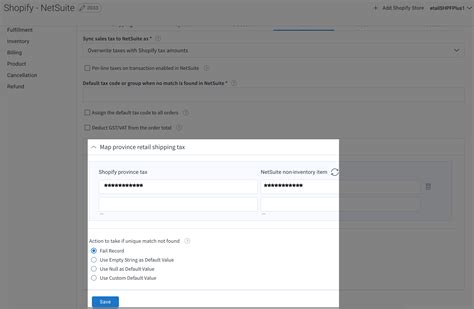 Shopify Netsuite Integration App R Maintenance Release Notes