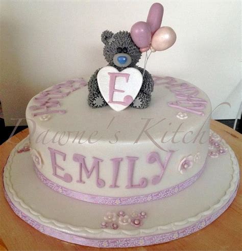 Tatty Teddy Decorated Cake By Dawne S Kitchen CakesDecor