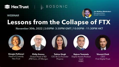 Bosonic Webinar Lessons From The Collapse Of FTX Hex Trust