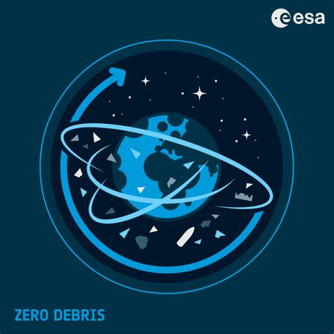 esa twelve countries sign   debris charter