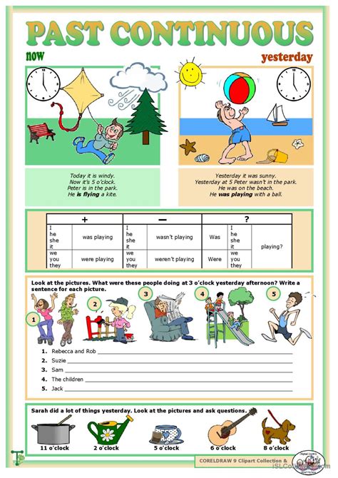 Past Continuous Français FLE fiches pedagogiques pdf doc