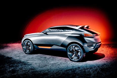 The Peugeot Quartz Concept Debuts Paris Auto Show Techdrive