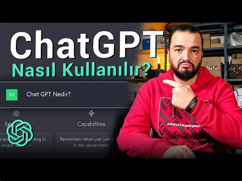 Chatgpt Nedir Chatgpt Nas L Kullan L R Chatgpt Ile Para Kazanma