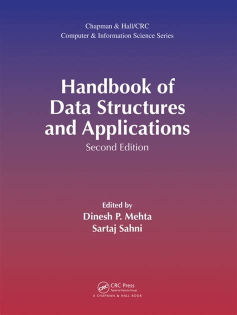 [download] Handbook Of Data Structures And Applications By Dinesh P Mehta And Sartaj Sahni