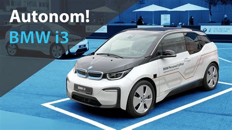 Autonomer BMW I3 Unterwegs Im Selbstfahrenden Elektroauto YouTube