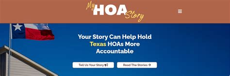 Share Your Hoa Story