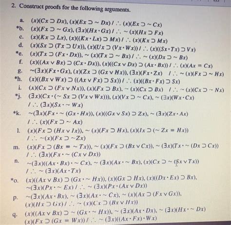 Solved Understanding Symbolic Logic Problems G I M N