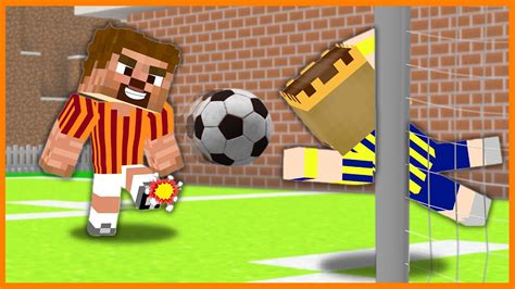 ARDA VE RÜZGAR FUTBOLCU OLDU MAÇ YAPTI Minecraft ZENGİN FAKİR