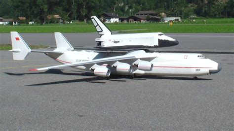 Antonov An225 And Buran Spaceship Rc Model Self Construction By Hansb