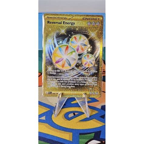 Pokemon Card Reversal Energy Gold 266 182 ENG Paradox Rift Shopee