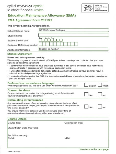 Fillable Online Ema Agreement Form Fax Email Print Pdffiller