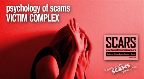 Scars™ Psychology Of Scams Understanding The Victim Complex Scars Romance Scams Education