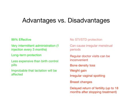 Birth Control Shot Pros And Cons Telegraph