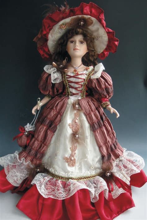 Victorian Dolls 18ymp2007a Porselen Bebek Victorian Dolls Doll