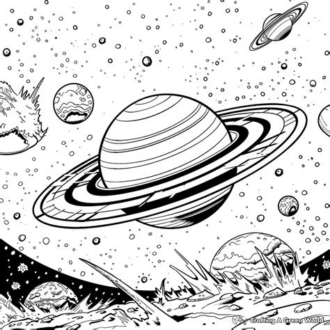 Uranus Coloring Pages - Free & Printable!