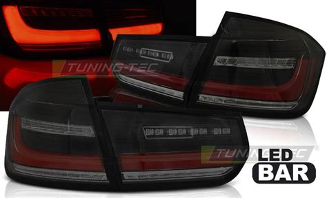 Coppia Fari Led Bar E DTS Posteriori BMW F30 11 18 Neri Fume