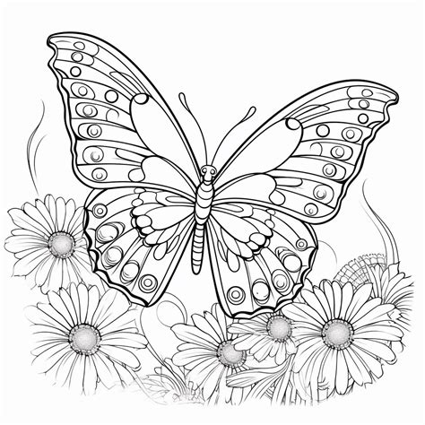 Schmetterling Ausmalbilder Happycoloring Net